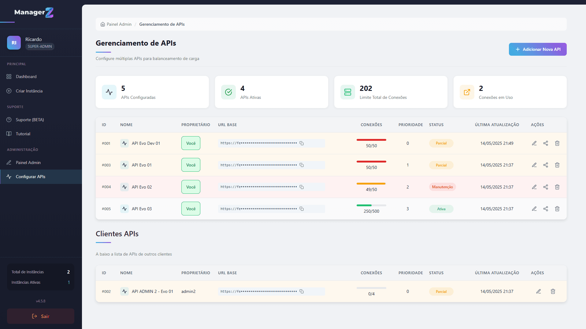 Manager API